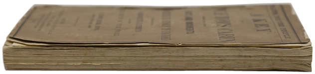 First Edition of ''A Key to Uncle Tom's Cabin'' by Harriet Beecher Stowe, in Publisher's Wrappers